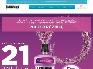 Listerine - piękny uśmiech i zdrowe dziąsła