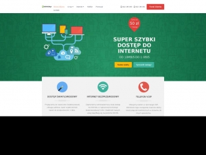 Szybki internet w nowoczesnej technologii światłowodowej